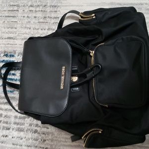 Michael kors black backpack